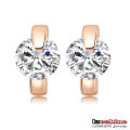 Fashion Zircon Huggie Earrings for Women (CER0195-A)